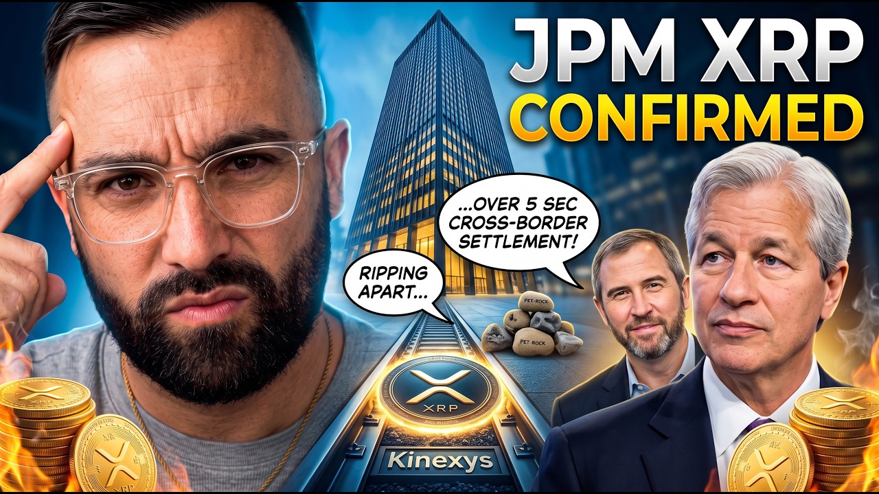 Ripple XRP - "A HYPED UP FRAUD, A PET ROCK" Jamie Dimon's 9 Year Lie EXPOSED!