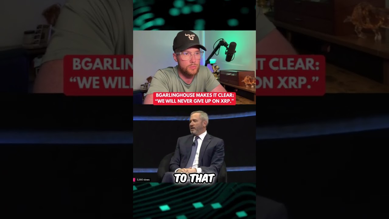 RIPPLE XRP: BRAD GARLINGHOUSE SAYS “WE WILL NEVER GIVE UP ON XRP”!