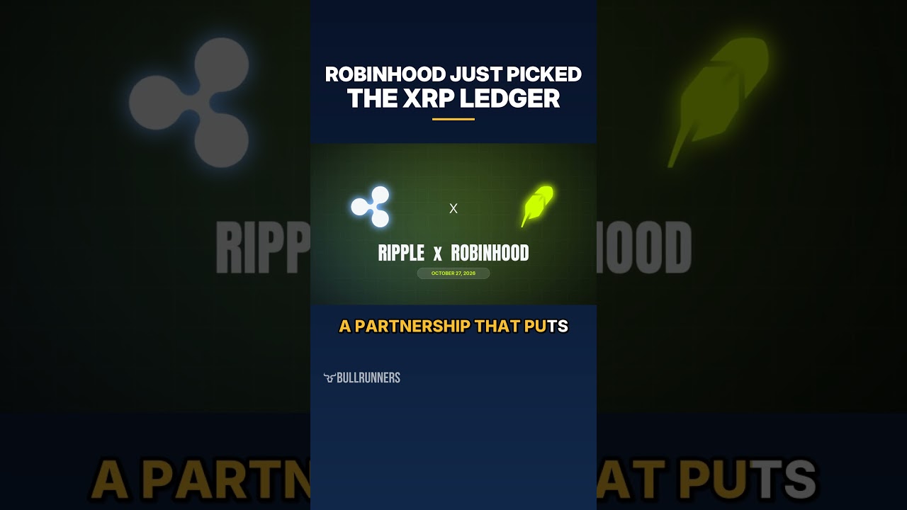 Robinhood Chose The XRP Ledger. Here's What That Means