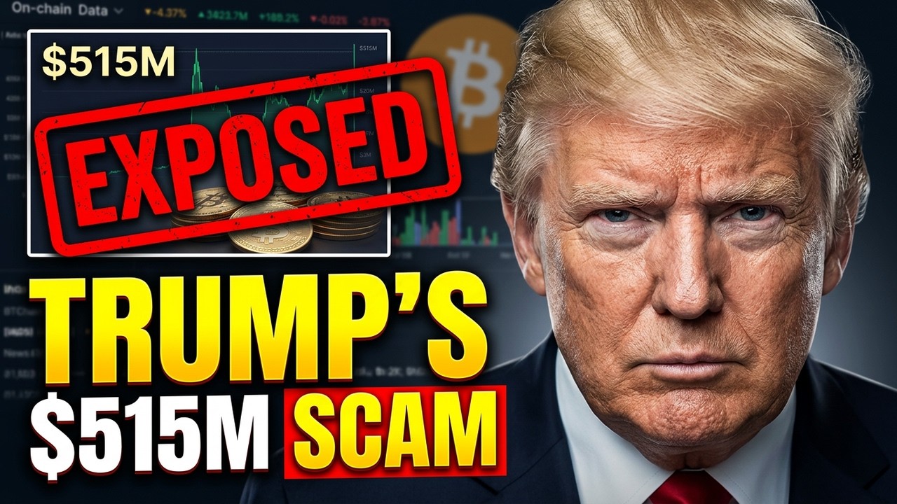 Trump's $515 Million Crypto SCAM Exposed! You Won't Believe What They Did